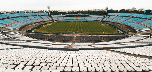 High angle view of centenario stadium