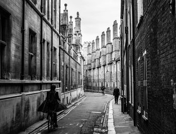 Cambridge in black and white