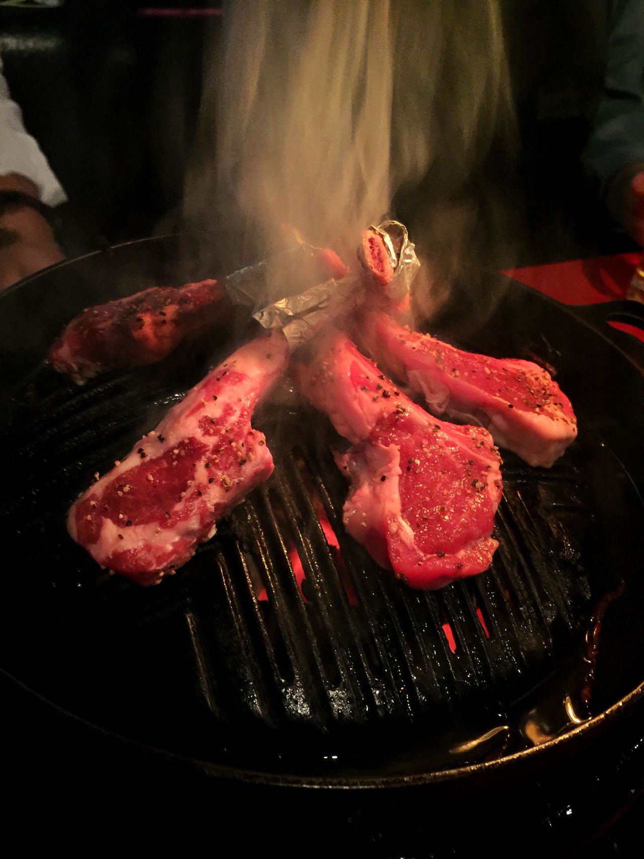 Mongolian mutton barbecue