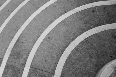 Full frame shot of zebra crossing