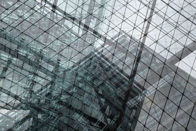 Double exposure of modern building