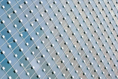 Full frame shot of modern building against sky