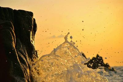 View of mountain range