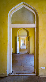 Corridor of building