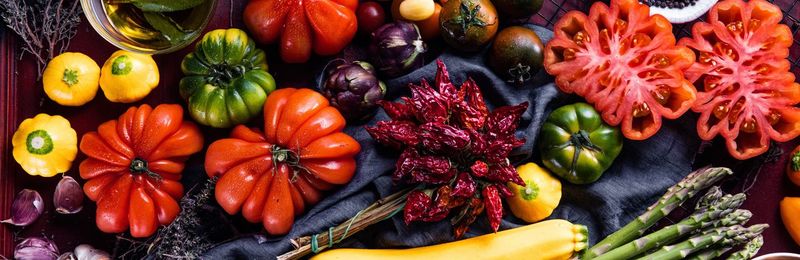 Full frame shot of vegetables