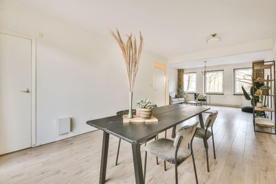 View of dining table in living room