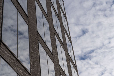 Low angle view of bridge against sky