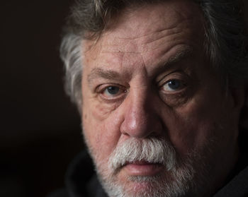 Close-up portrait of a man