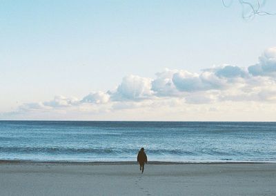 Woman on beach