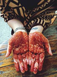 Low section of person with ice cream