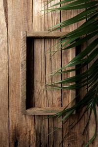 Close-up of wooden planks