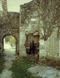 Interior of old building