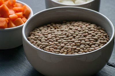 Close-up of pasta in bowl