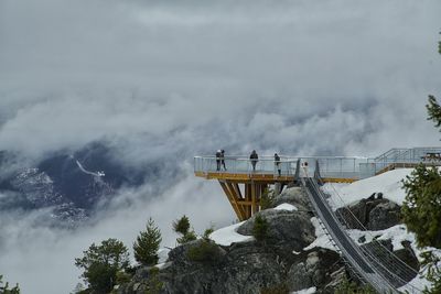 Scenic view of bridge against sky