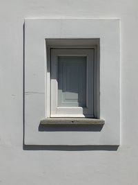A little white window 