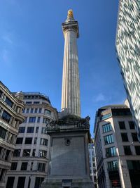 Low angle view of historical building against sky