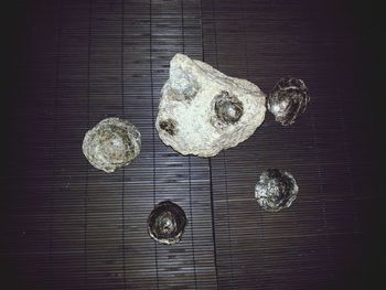 Close-up of food on table