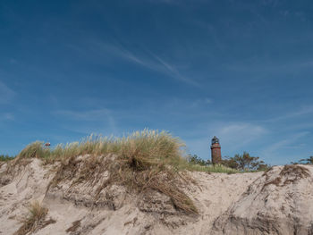 Darßer ort at the baltic sea in germany