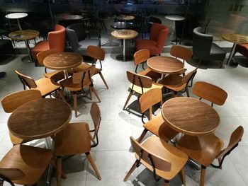 Chairs and table at home