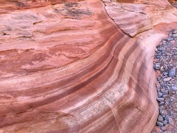 Rock formations in a desert