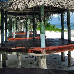 Pier on lake