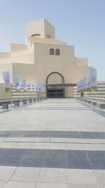 View of building against clear sky