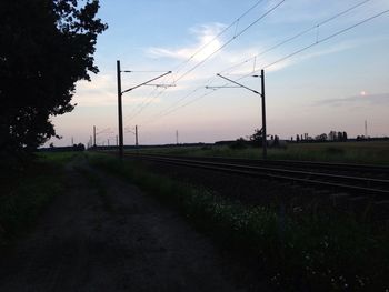 Road passing through landscape