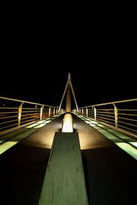 Street lights at night