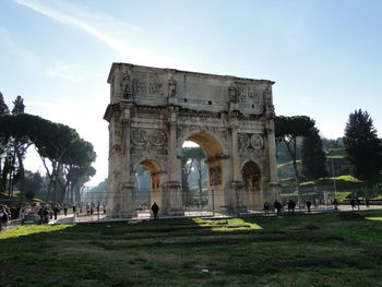 View of historical building against sky