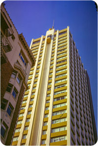 Low angle view of modern building