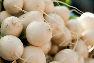 Full frame shot of eggs