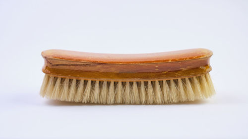 Close-up of sushi against white background