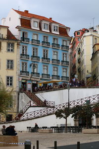 View of buildings in city