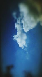 Low angle view of trees against sky