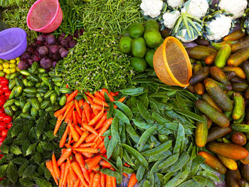 Fruits growing in market