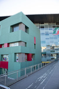 View of modern building against sky