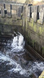 View of waterfall