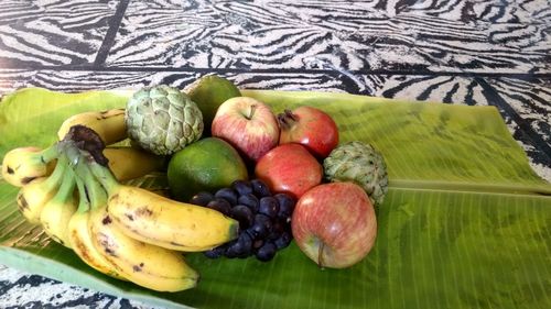 Fruits in container