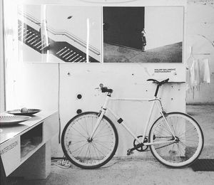 Cars parked in front of building