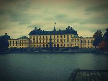 Buildings at waterfront