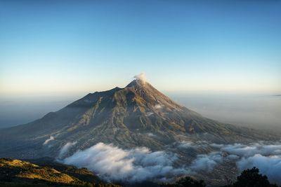 Mountain merapi 