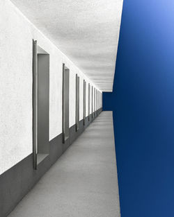 Corridor of building