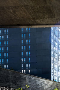 Low angle view of modern building