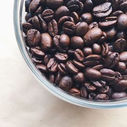 Close-up of coffee beans