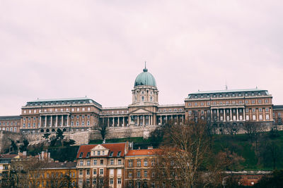 Exterior of building against sky in city