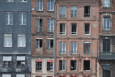 Full frame shot of old building
