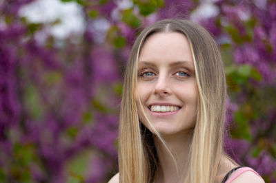 Portrait of young woman