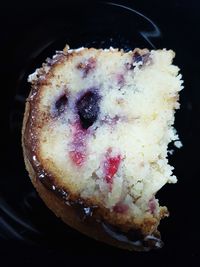 Close-up of cake on table