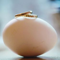 Close-up of tea cup on table