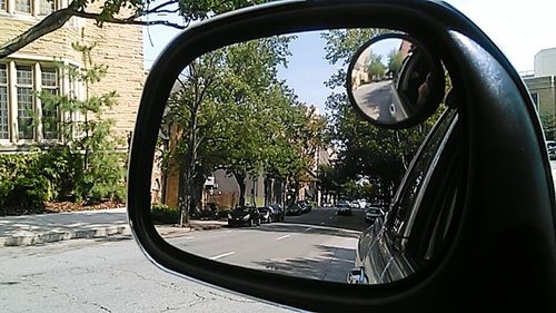 Cars on road